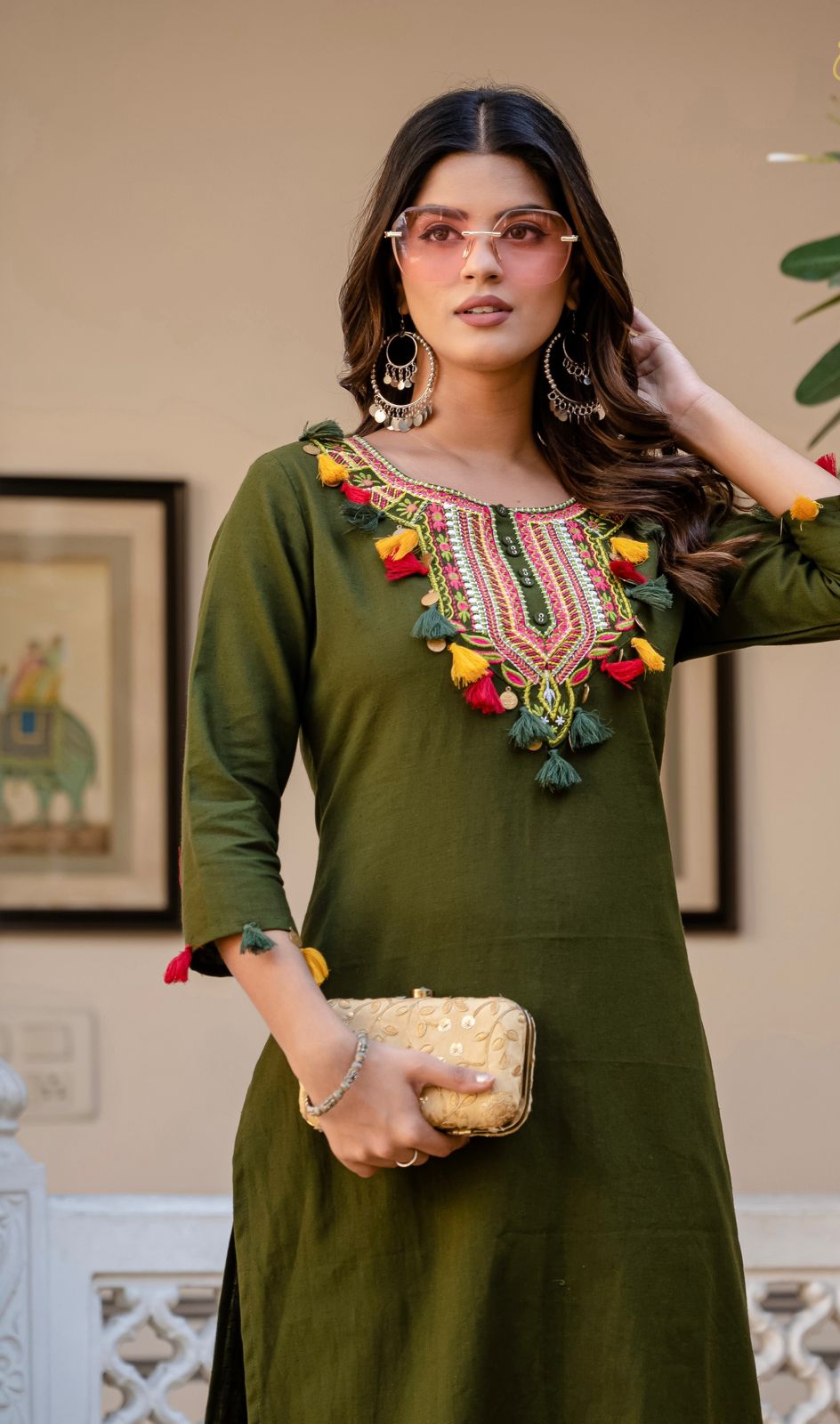 New stylish and affordable beautiful look straight set with beautiful print and fabric pure Cotton💃💃 (SWSK08)