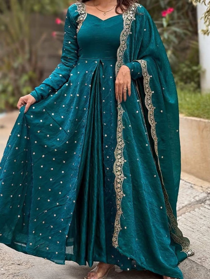 This Exquisite Georgette anarkali (RRRD30)