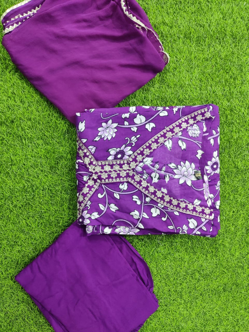 Beautiful Aliya Cut Suit Set (Set Of 3 pic)*