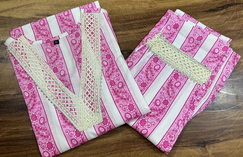 Enjoy your Summer with our amazing Printed soft kurta cord set 🥰 With trendy colour.